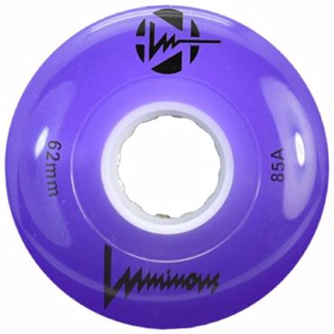 LUMINOUS Led Quads Wheels 62mm/85A - Purple